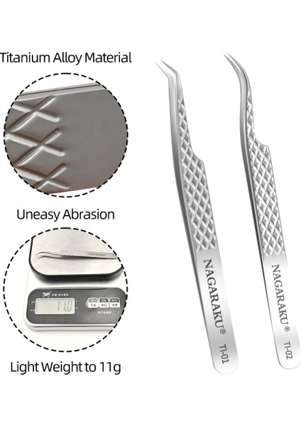 A-04 Nagaraku Kirpik Uzatma Cımbız Makyaj Paslanmaz Çelik Kirpik 3D Doğru Klip (Yurt Dışından) fiyatları