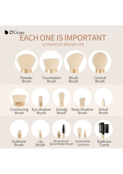 X1-01 Ducare Makyaj Fırçası (Yurt Dışından) modelleri