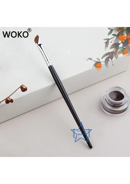 A104-A105 Yeni Orak Eyeliner Fırçası Ultra Ince Ince Eğik Açı Düz Kafa Kaş Fırçası Bıçak Kenar Makyaj Fırçası Likit Eyeliner Fırçası (Yurt Dışından)