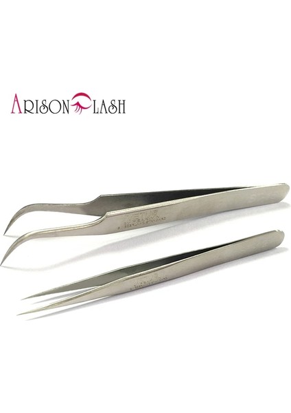 ST12TWEEZERS1PCS 100% Hakiki Vetus St Serisi Paslanmaz Çelik Kaş Cımbız Yanlış Kirpik Uzatma Araçları Endüstriyel Anti-Statik Cımbız (Yurt Dışından)