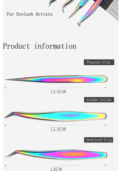 Yunus Klip Renk Titanyum Kirpik Cımbız Paslanmaz Çelik Makası Anti-Statik Cımbız Kirpik Uzatma Makyaj Araçları Pincette (Yurt Dışından) modelleri