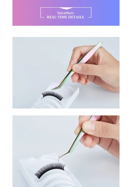 Yunus Klip Renk Titanyum Kirpik Cımbız Paslanmaz Çelik Makası Anti-Statik Cımbız Kirpik Uzatma Makyaj Araçları Pincette (Yurt Dışından) fırsatları