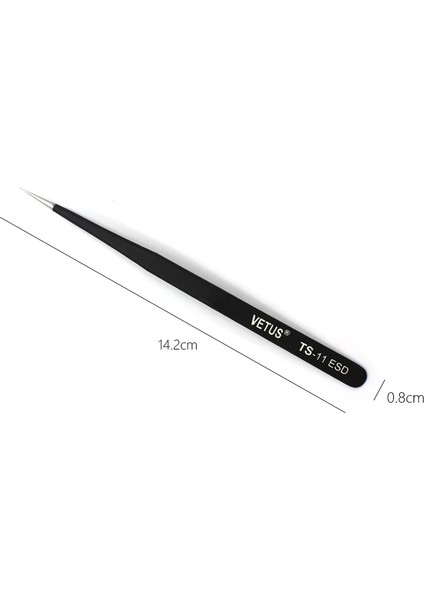 Ts 12 Esd Vetus Paslanmaz Çelik Kirpik Cımbız Superhard Anti-Statik Kirpik Uzatma Cımbız Yüksek Hassasiyetli Kaş Makyaj Aracı (Yurt Dışından) indirimleri