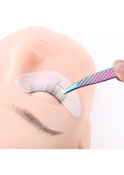 Gül Altın 100% Kapalı Yeni Stil Premium Kirpik Cımbızı El Kaymaz Tasarım 3D 6d Kirpik Uzantıları Için Geliştirin (Yurt Dışından) modelleri