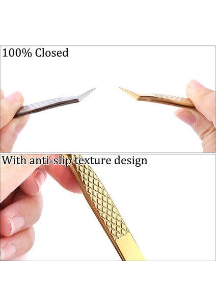 Gül Altın 100% Kapalı Yeni Stil Premium Kirpik Cımbızı El Kaymaz Tasarım 3D 6d Kirpik Uzantıları Için Geliştirin (Yurt Dışından) fırsatları