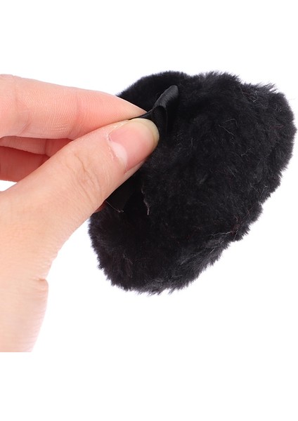 Pic Gösterisi Olarak Kalp Yuvarlak Şekil Kabarık Sünger Yumuşak Peluş Toz Puf Kurdele Yay ile Talk Pudrası Puf Makyaj Kozmetik Güzellik Araçları (Yurt Dışından) modelleri