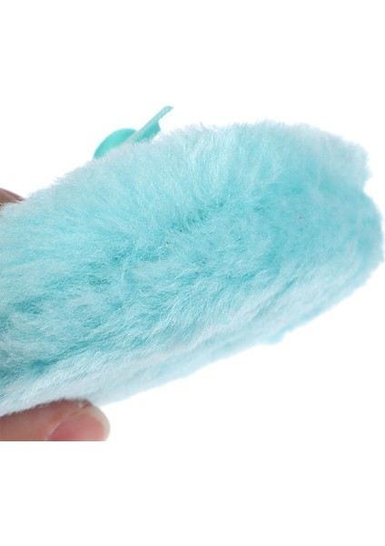 Pic Gösterisi Olarak Kalp Yuvarlak Şekil Kabarık Sünger Yumuşak Peluş Toz Puf Kurdele Yay ile Talk Pudrası Puf Makyaj Kozmetik Güzellik Araçları (Yurt Dışından) indirimleri