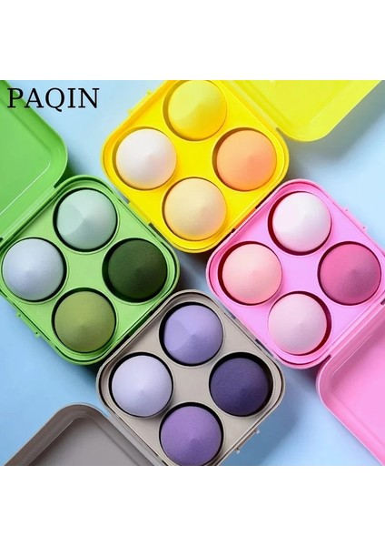 Sarı Paket 1 4 Adet Makyaj Süngeri Tozu Puf Kuru ve Islak Kombine Güzellik Kozmetik Topu Vakıf Tozu Puf Konik Kesim Makyaj Süngeri Araçları (Yurt Dışından) fiyatları