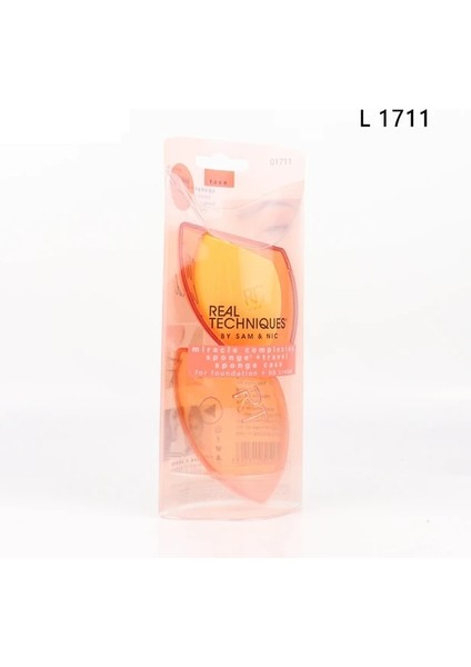 L 1711 Gerçek Teknikleri Set Makyaj Sünger Seti Yüz Güzellik Kozmetik Puf Fondöten Krem Kapatıcı Makyaj Blender Araçları (Yurt Dışından)