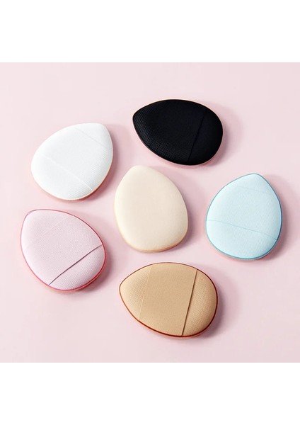 Pembe 10 Adet 5/10 Adet Mini Pudra Puf Parmak Sevimli Su Damlacık Puf Yüz Kapatıcı Fondöten Islak Kuru Kullanım Değil Yemek Toz Sünger Makyaj Araçları (Yurt Dışından)