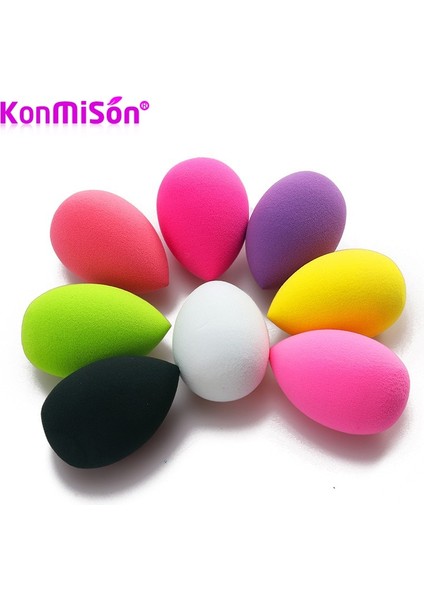 1 Adet Sarı Konmison 1/4/5 Adet Su Damlası Makyaj Süngeri Tozu Puf Kuru ve Islak Kullanım Güzellik Kozmetik Topu Güzellik Yumurta Kadın Yüz Makyaj Araçları (Yurt Dışından)