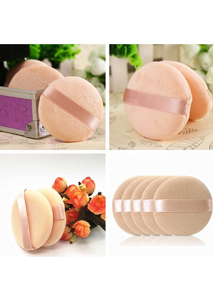 01 5/10 Adet Kozmetik Puf Yumuşak Profesyonel Yuvarlak Şekil Yüz Pudrası Yüz Vakfı Hava Yastığı Taşınabilir Makyaj Puf Güzellik Araçları (Yurt Dışından) modelleri