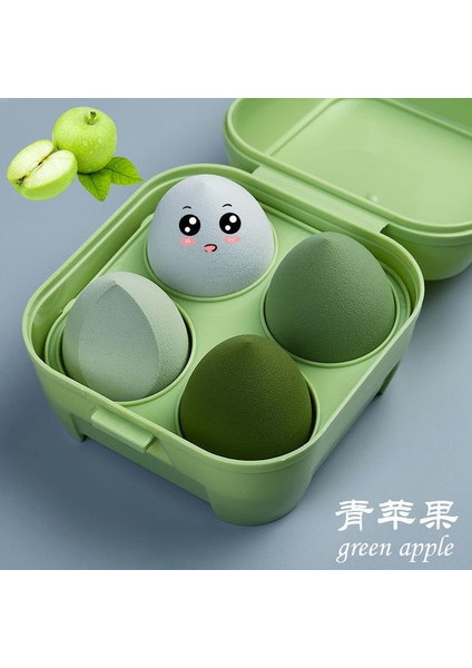 Style6 4 Adet Makyaj Süngeri Blender Güzellik Yumurta Kozmetik Puf Vakıf Süngerleri Toz Puflar Kadın Makyaj Aksesuarları Güzellik Araçları (Yurt Dışından)