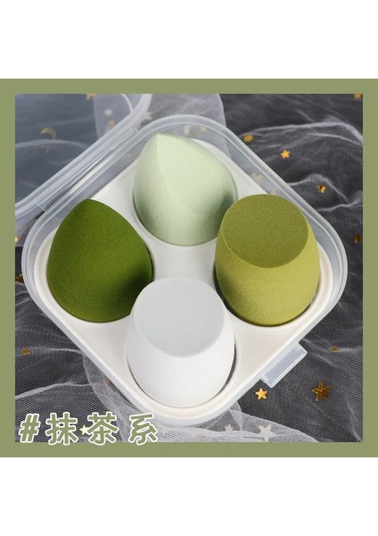 Style6 4 Adet Makyaj Süngeri Blender Güzellik Yumurta Kozmetik Puf Vakıf Süngerleri Toz Puflar Kadın Makyaj Aksesuarları Güzellik Araçları (Yurt Dışından) modelleri