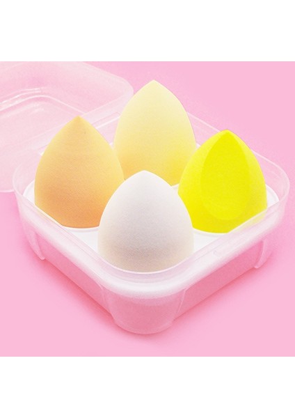 Yeşil 4 Adet/torba Moda Makyaj Blender Kozmetik Puf Makyaj Süngeri Fondöten Tozu Sünger Güzellik Aracı Makyaj Aracı Aksesuarları (Yurt Dışından) modelleri
