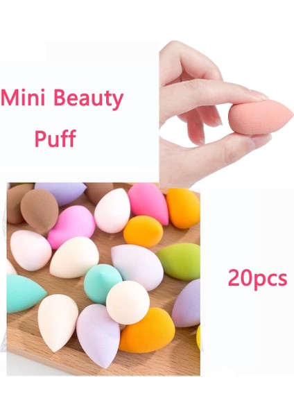 Yeşil 6 Adet Mini Kozmetik Yumurta Islak ve Kuru Çift Kullanımlı Köpük Büyük Toz Puf Makyaj Araçları Makyaj Süngeri Yastık Vakıf Pudra Sünger (Yurt Dışından) modelleri