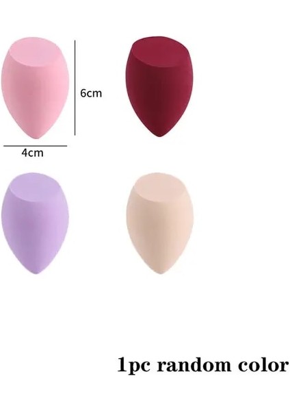 1 Adet Eğimli Rastgele 4/8 Adet Makyaj Süngeri Tozu Puf Kuru ve Islak Kombine Güzellik Kozmetik Topu Vakıf Tozu Puf Eğimli Kesim Makyaj Süngeri Araçları (Yurt Dışından)