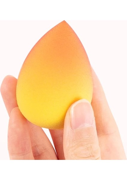 Degrade Sarı Yeni Güzellik Yumurta Makyaj Blender Kozmetik Puf Makyaj Süngeri Yastık Vakıf Pudra Sünger Güzellik Aracı Kadın Makyaj Aksesuarları (Yurt Dışından)