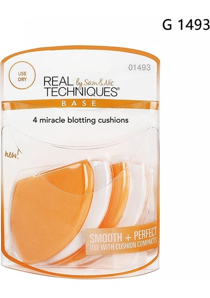Fırça 1432 Real Techniques Set Makyaj Sünger Seti Yüz Güzellik Kozmetik Puf Fondöten Krem Kapatıcı Makyaj Blender 91553 Rt (Yurt Dışından)