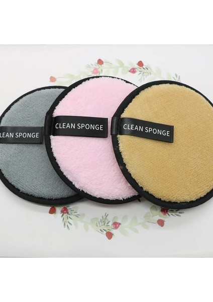 T6-1 Pembe-A Ogeyero Yeniden Kullanılabilir Makyaj Temizleme Pedleri Pamuk Mendil Mikrofiber Makyaj Temizleme Süngeri Pamuk Temizleme Pedleri Aracı (Yurt Dışından) fırsatları