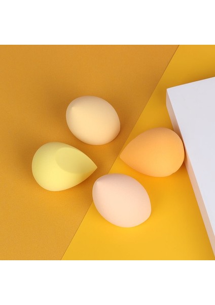 4 Adet-Yeşil 4 Adet Makyaj Süngeri Tozu Puf Kuru ve Islak Kombine Güzellik Kozmetik Topu Fondöten Tozu Puf Konik Kesim Makyaj Süngeri Araçları (Yurt Dışından) modelleri