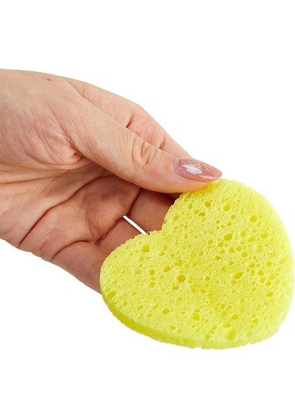 Siyah 10 Adet 10/20/50 Adet Makyaj Temizleme Süngeri Kalp Şeklinde Sünger Puf (Yurt Dışından) modelleri