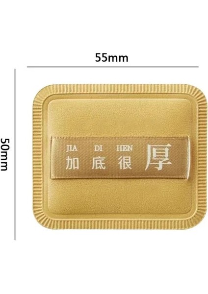 L Sarı Kutu ile Klına Yumuşak Hava Yastığı Puf Kapatıcı Fırça Yuvarlak Makyaj Blender Süngerleri Elastik Marshm Izin Ver Kozmetik Fondöten Pudra Puf (Yurt Dışından)