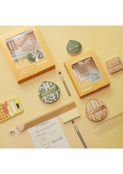Sarı Amortals Yumuşak Hava Yastığı Puf Kapatıcı Fırça Yuvarlak Makyaj Blender Süngerleri Elastik Hatmi Kozmetik Fondöten Pudra Puf (Yurt Dışından)