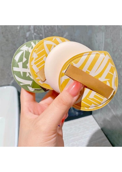 Her Biri 1 Adet Makyaj Süngeri Puf Blender Hava Yastığı Büyük Hatmi Tozu Fondöten Yumuşak Yüz Makyaj Seti Araçları (Yurt Dışından)