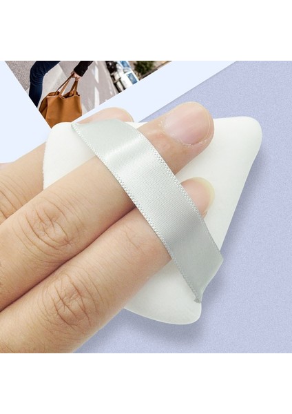 2 Adet Gül Kırmızı Üçgen Kadife Tozu Puf Unları Mini Yüz Makyaj Süngeri Kozmetik Yumuşak Pamuk Yüz Pudrası Puf Yıkanabilir Hafif (Yurt Dışından) fırsatları
