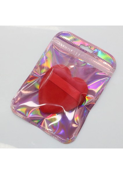 T5-3 Yeşil 5 Adet Ogeyero Kalp Şeklinde Kadife Yüz Yüz Makyaj Puf Kozmetik Makyaj Pamuk Sünger Puflar Makyaj Araçları (Yurt Dışından) fırsatları