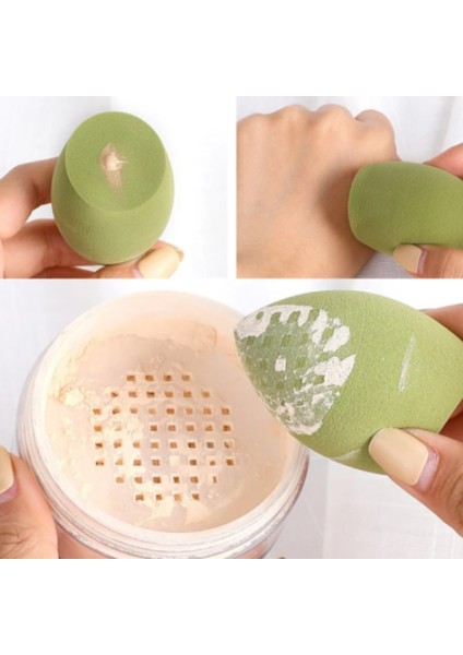Su Damlası Şarap Kırmızı 1/2/4 Adet Makyaj Süngeri Kozmetik Puf Fondöten Pudra Makyaj Blender Islak ve Kuru Güzellik Süngeri Kadın Makyaj Araçları Aksesuarları (Yurt Dışından) indirimleri