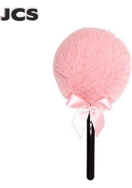 Pembe Kalp Şekli Kabarık Sünger Yumuşak Peluş Toz Puf Kurdele Yay ile Talk Pudrası Puf Makyaj Kozmetik Güzellik Araçları (Yurt Dışından)