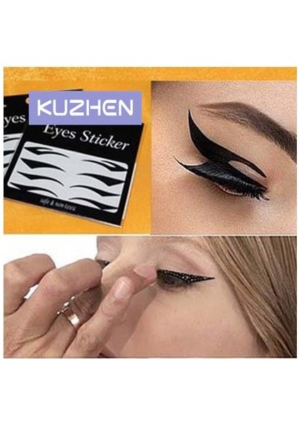 4 Çift Geçici Eyeliner Maskesi (Yurt Dışından)