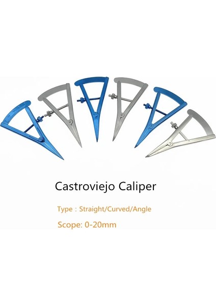 Titanyum Düz Taban Vidası Ayar Stilleri Kaliper 20MM Oftalmik Aleti Paslanmaz Çelik/titanyum (Yurt Dışından) indirimleri