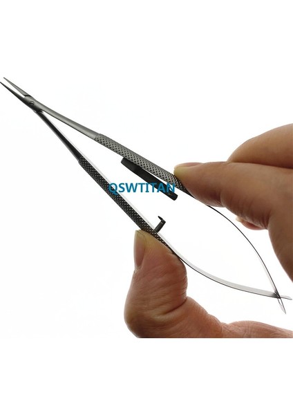 18CM-KAVISLI Diş Castroviejo Diş Hekimi Için Iğne Tutucular Cerrahi Forseps Tutma Pensesi (Yurt Dışından)