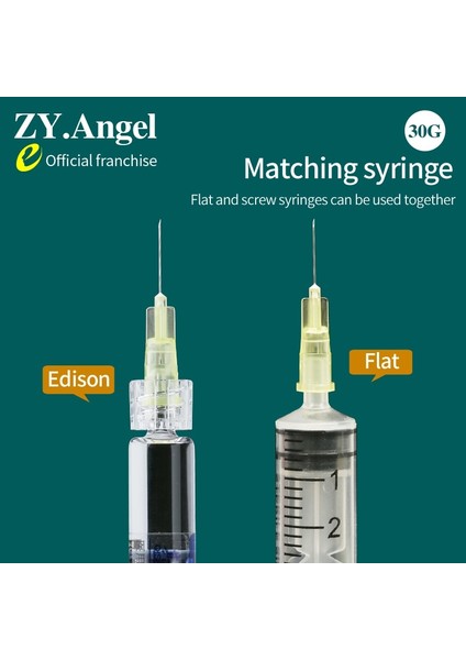 30G 25MM 50 Adet Tıbbi Tek Kullanımlık Güzellik Aracı Mikro Enjeksiyon Iğnesi 30G Ağrısız Ultra Ince Iğne 4/13/25MM Steril Bağımsız Ambalaj (Yurt Dışından) fırsatları
