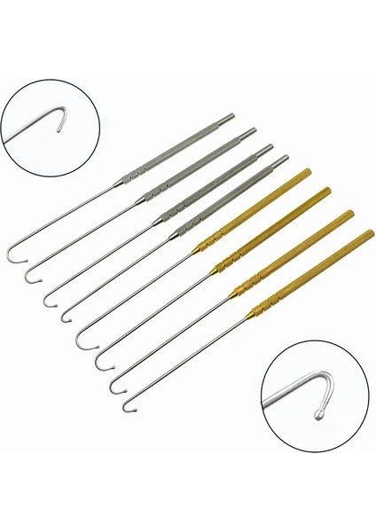 Altın Top Kafa 12MM Spay Snook Kanca Hayvan Yumurtalıklar Kaldırma Kancası Veteriner Snook Ovariektomi Kanca Köpekler Kediler Aletleri (Yurt Dışından) fiyatları