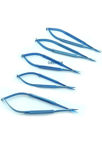 12 cm Kavisli 1 Adet Titanyum Kornea Makas (Yurt Dışından) fırsatları