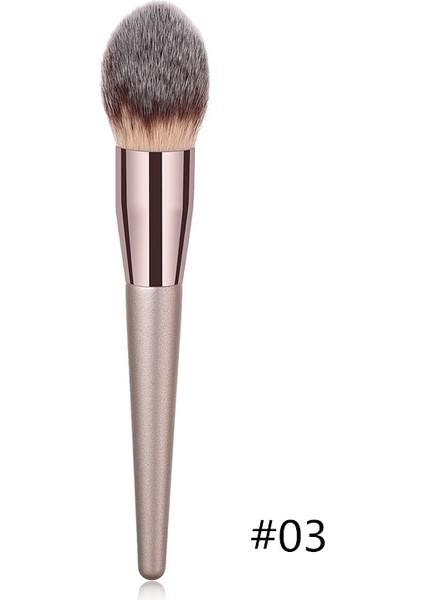 01 Pudra Fırçası 1pc Fondöten Makyaj Fırçası Kahve Saplı Profesyonel Yüz Pudrası Göz Farı Allık Kaş Dudak Fırçası Büyük Yumuşak Kozmetik Fırça (Yurt Dışından) indirimleri