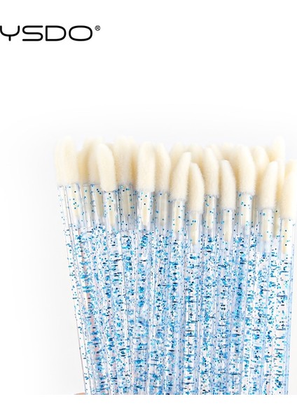 50 Adet Kristal Mavi Kristal Tek Kullanımlık Makyaj Fırçası (Yurt Dışından) indirimleri