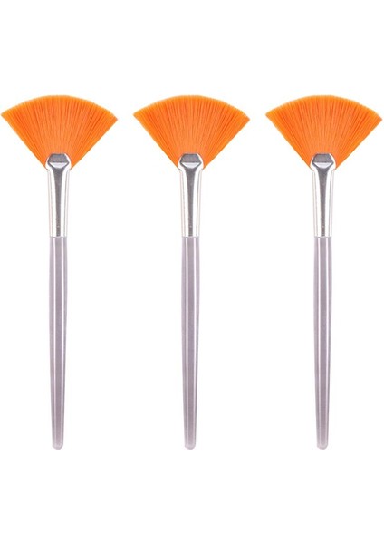 3 Adet Maske Fırçaları Yüz Fırçaları Fan Makyaj Fırçaları Yumuşak Taşınabilir Maske Fırçaları Kadınlar Kızlar Için Kozmetik Araçları Fan Makyaj Fırçaları (Yurt Dışından)