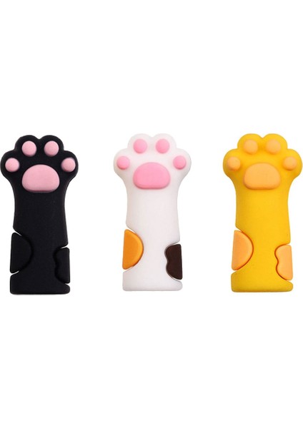 Gösterildiği Gibi 6 Adet Cımbız Kapakları Kedi Pençesi Aracı Makas Kese Lastik Kapak Fiş Makas Ucu Koruyucular Tırnak Eti Manikür Araçları Kapak Tırnak Aracı (Yurt Dışından) fiyatları