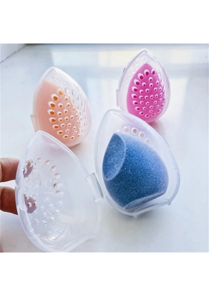 No.7 1 Adet Şeffaf Puf Makyaj Organizatör Tutucu Makyaj Tozu Puf Boş Yumurta Şeklinde Çerçeve Güzellik Kozmetik Sünger Saklama Kutusu 1-4 Adet/grup (Yurt Dışından) modelleri