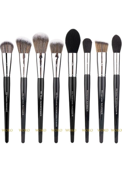73 52 Fondöten Allık Kusursuz Airbrush Hassas Pudra Kontur Makyaj Fırçaları Meslek Yüksek Kaliteli Sentetik Saç Makyaj Aracı (Yurt Dışından)