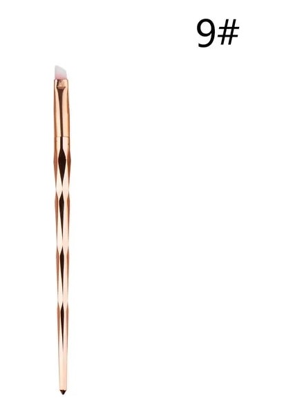 009 1 Adet Elmas Makyaj Fırça Seti Büyük Balık Kuyruğu Vakfı Pudra Fırçaları 20X2.0X1.4 cm Yeni Moda Tasarım Makyaj Fırçası (Yurt Dışından)