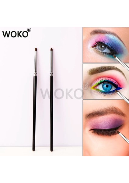 04-X--06-X--045-L Eyeliner Makyaj Fırçası Yurt Dışından)