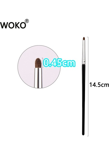 04-X--06-X--045-L Eyeliner Makyaj Fırçası Yurt Dışından)