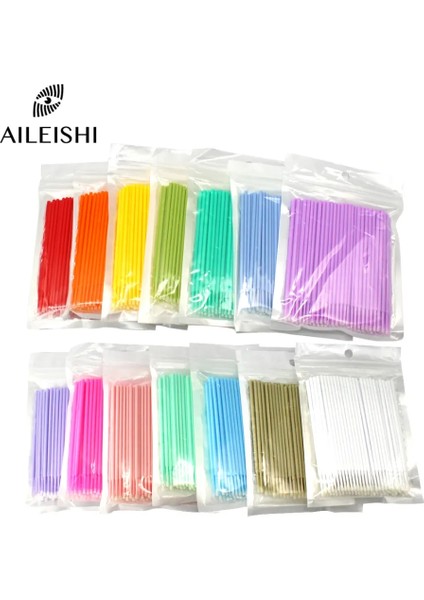 50 Adet Sarı 50/100 Adet Tek Kullanımlık Microbrush Kirpik Uzatma Bireysel Kirpik Çıkarma Çubuğu Mikro Fırça Kirpik Uzatma Araçları (Yurt Dışından) fiyatları