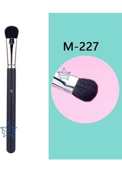 227 Göz Makyaj Fırçaları Göz Farı Gölgelendirici Kapatıcı Kırışık Fırça Eyeliner Tanımlayıcı Fırça Geri Çekilebilir Dudak Fırçası Makyaj Aracı M-C Serisi (Yurt Dışından) indirimleri